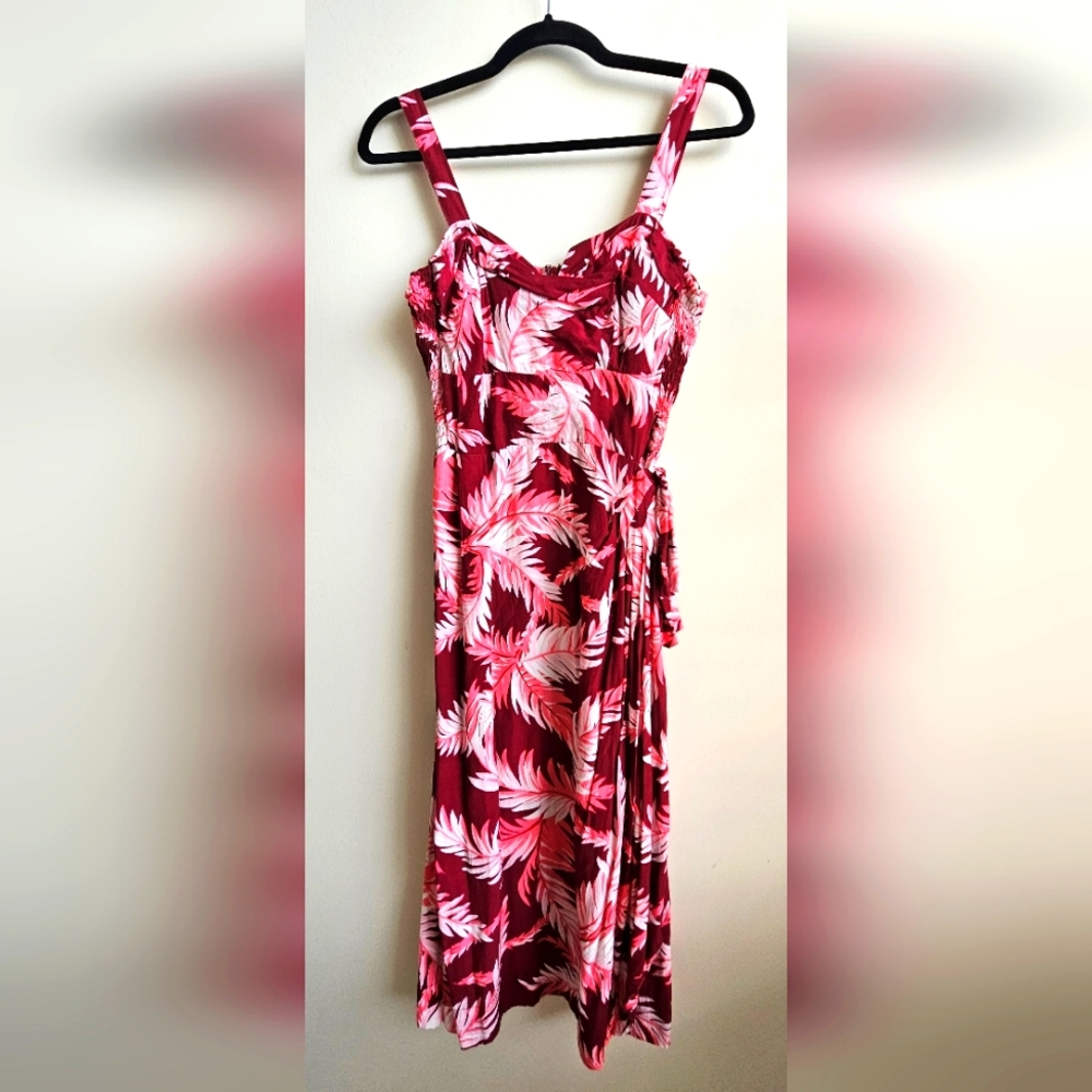 Trashy Diva Tropical Sangria Trixie Sarong Dress Size 12